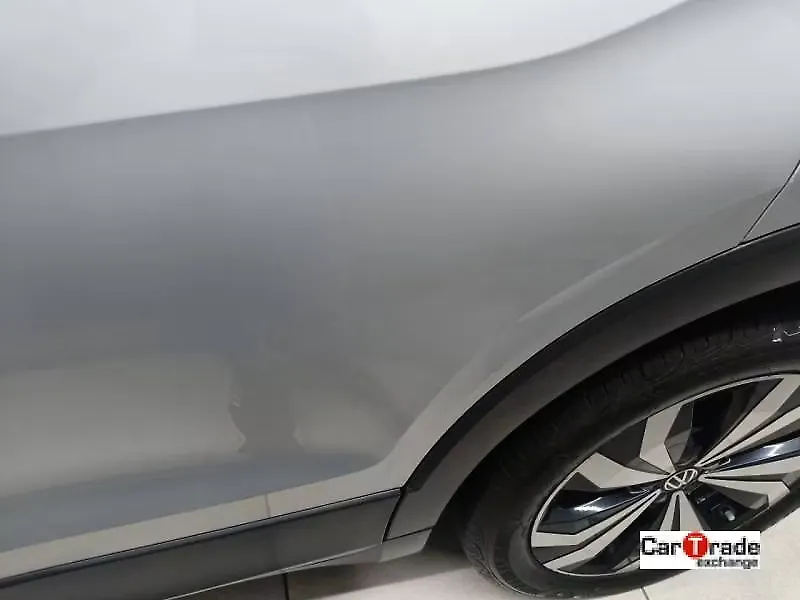 Dents on the rear left door