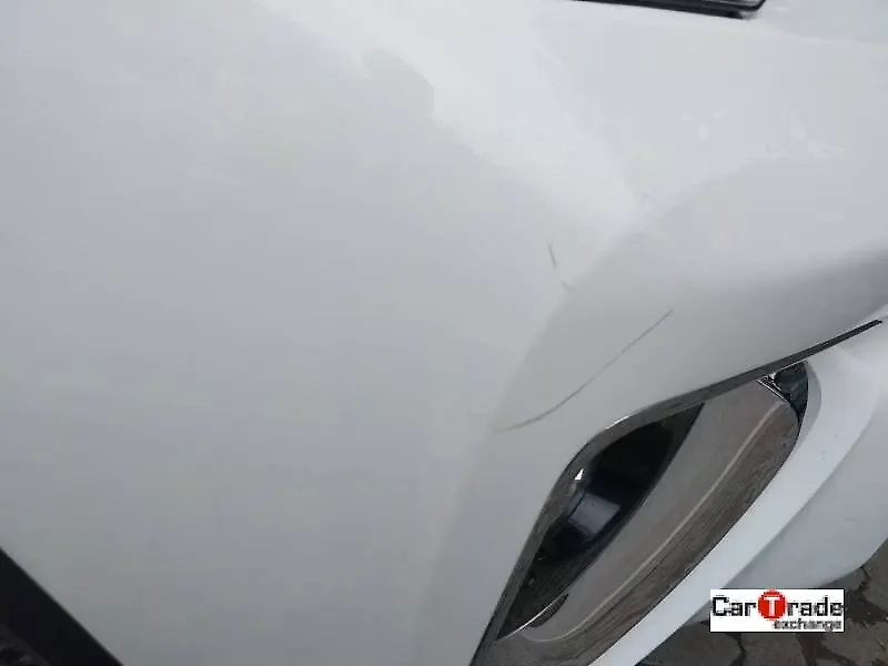 Minor Scratches on the front bumper Minor Scratches on the front bumper