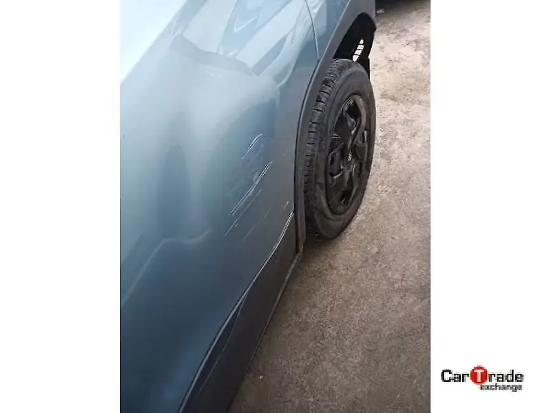 Scratches on the rear right door