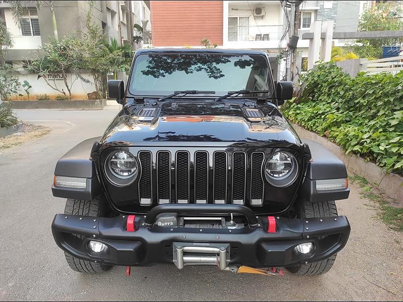 Used 2021 Jeep Wrangler [2019-2021] Rubicon for sale at Rs. 65,00,000 in  Hyderabad - CarTrade