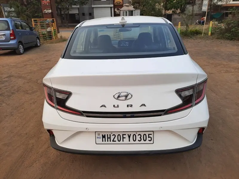 Second Hand Hyundai Aura [2020-2023] SX 1.2 (O) Petrol in Aurangabad
