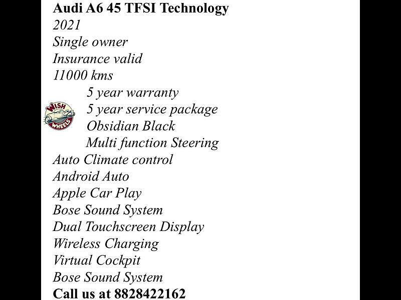 Second Hand Audi A6 Technology 45 TFSI in Mumbai