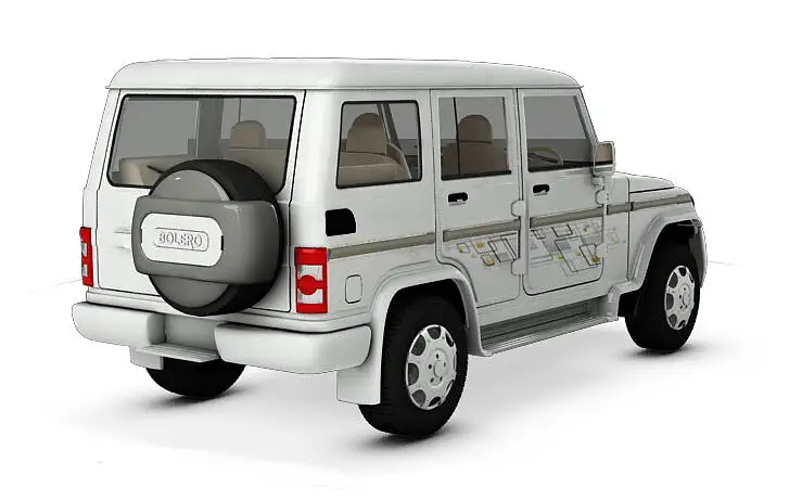 Mahindra Bolero [2011-2020] Right Rear View