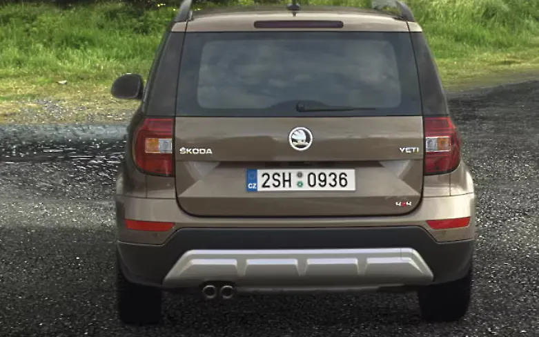 Skoda Yeti - Rear View | Skoda Yeti Images