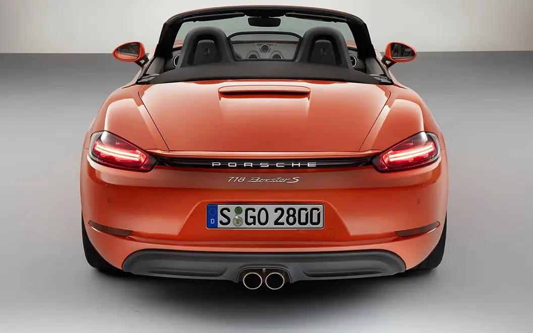 Porsche 718 Rear View
