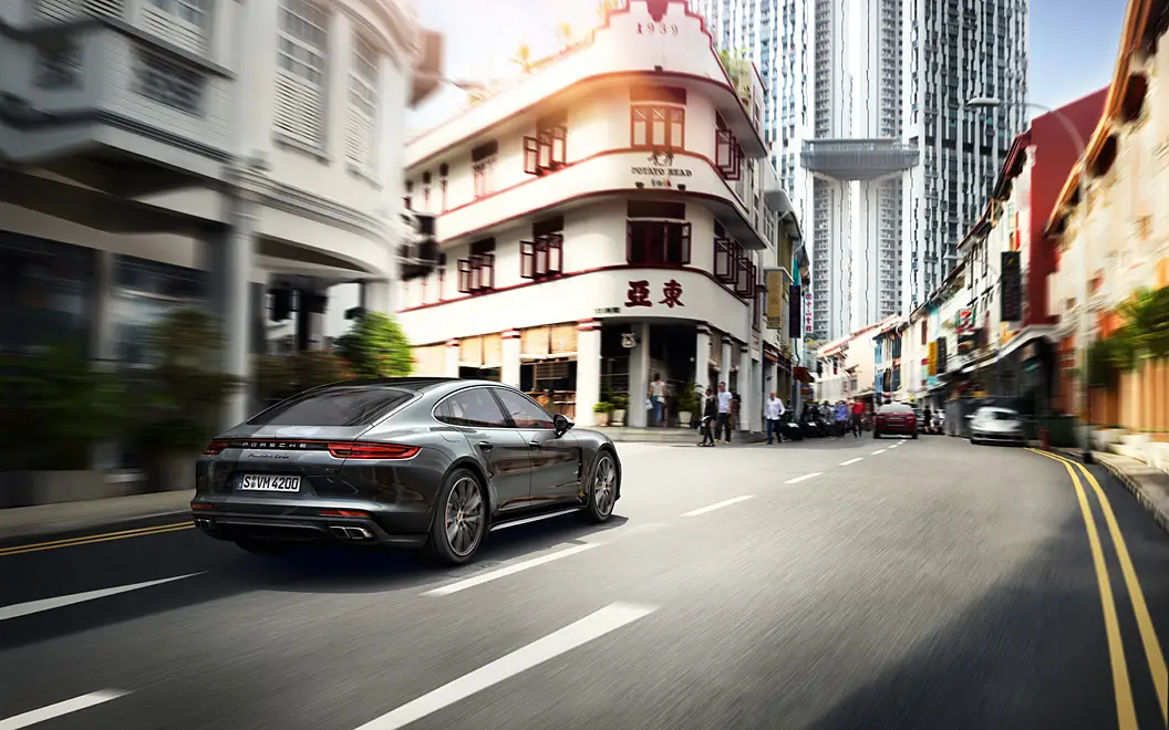 Porsche Panamera Rear View