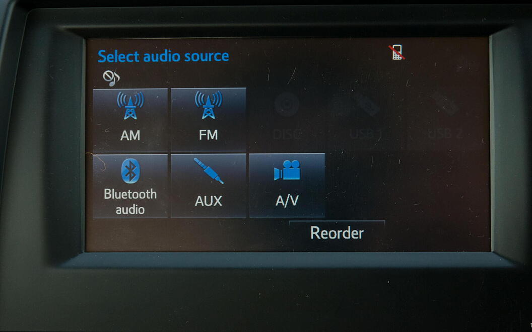 Toyota Camry [2015-2019] Music System
