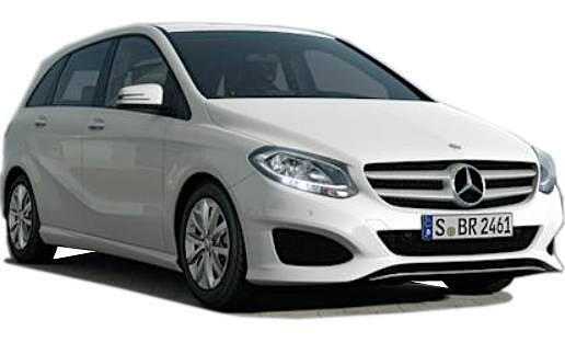 Mercedes-Benz B-Class Front Right View