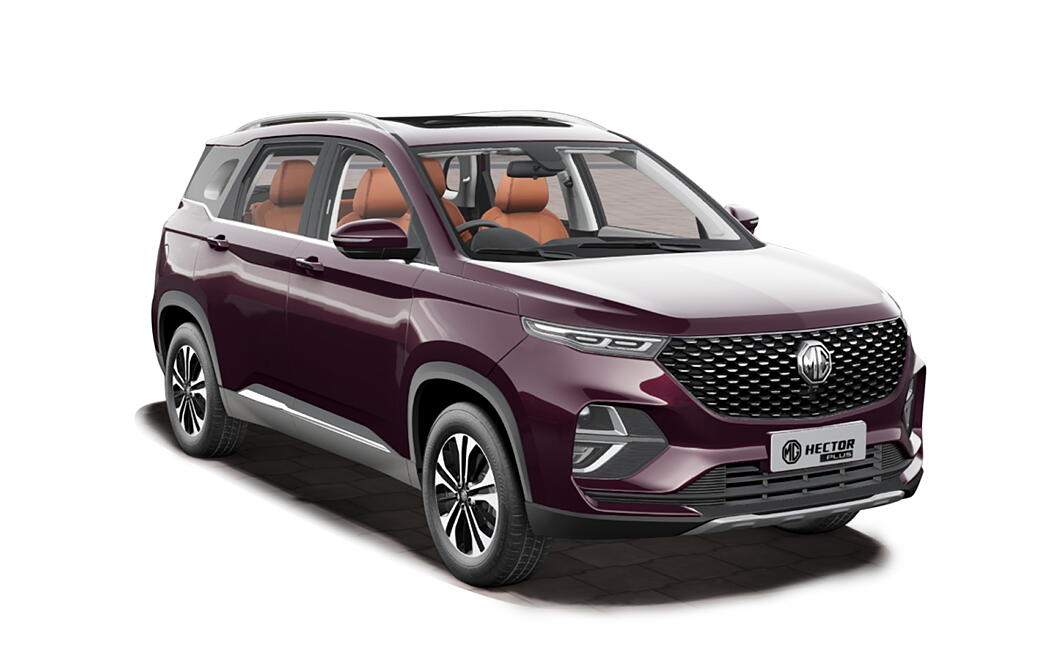 MG Hector Plus - Burgundy Red
