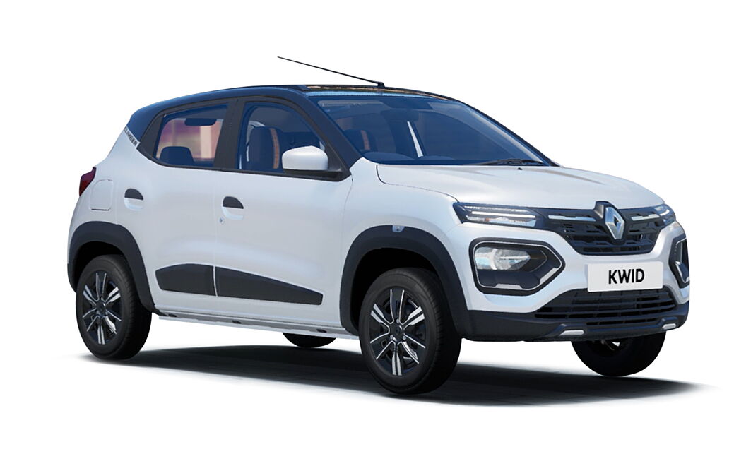 Renault Kwid 2019 - Ice Cool White with Black Roof