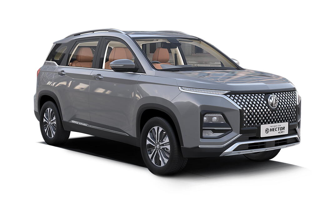 MG Hector Plus Aurora Silver Image