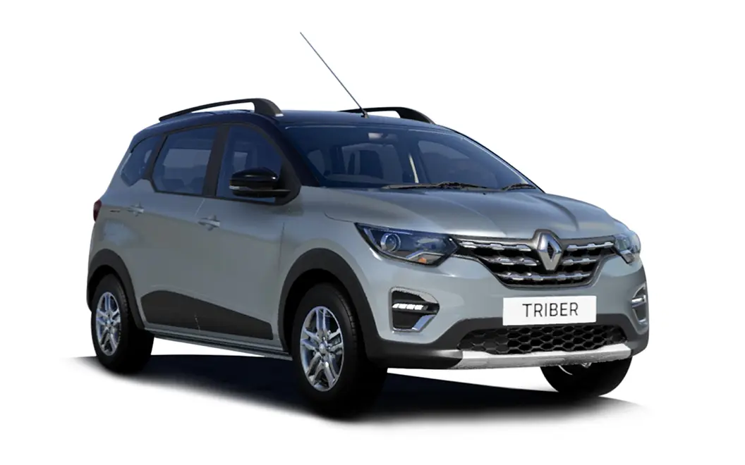 Renault Triber [2019-2023] - Moonlight Silver with Black Roof