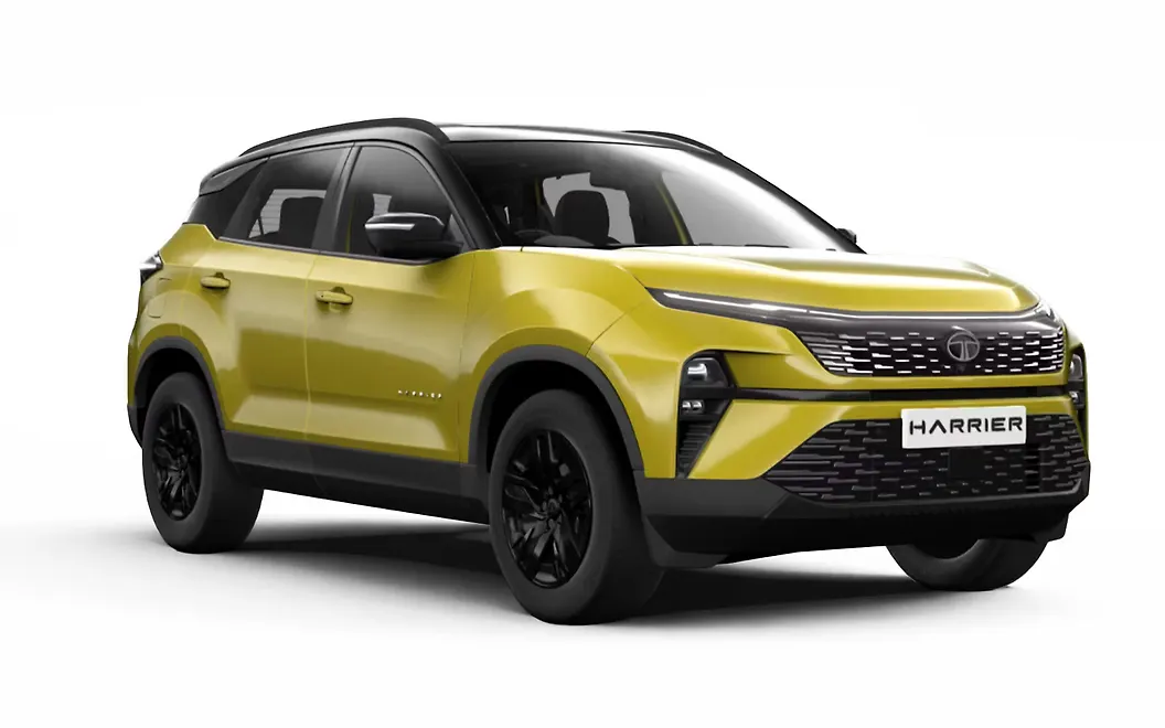 Tata Harrier - Sunlit Yellow With Dual Tone
