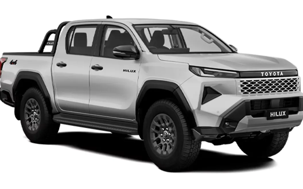 Toyota Hilux - Platinum Pearl White Metallic