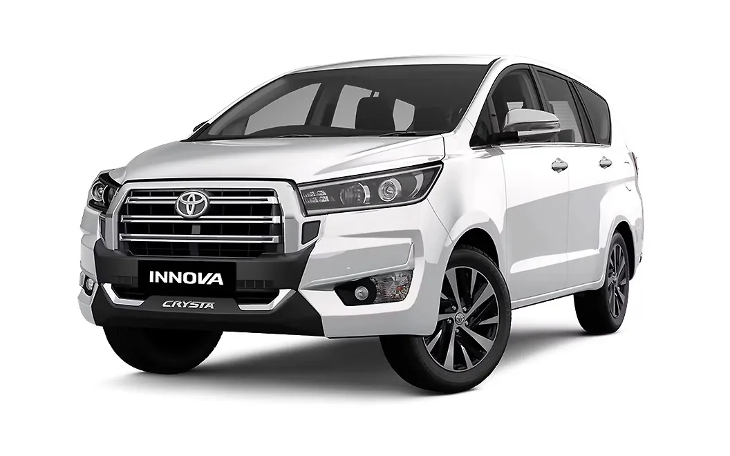 Toyota Innova Crysta - Super White