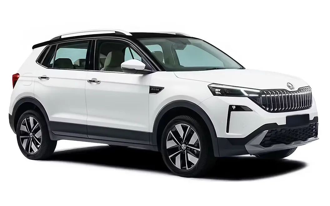 Skoda Kushaq - Candy White with Black Roof