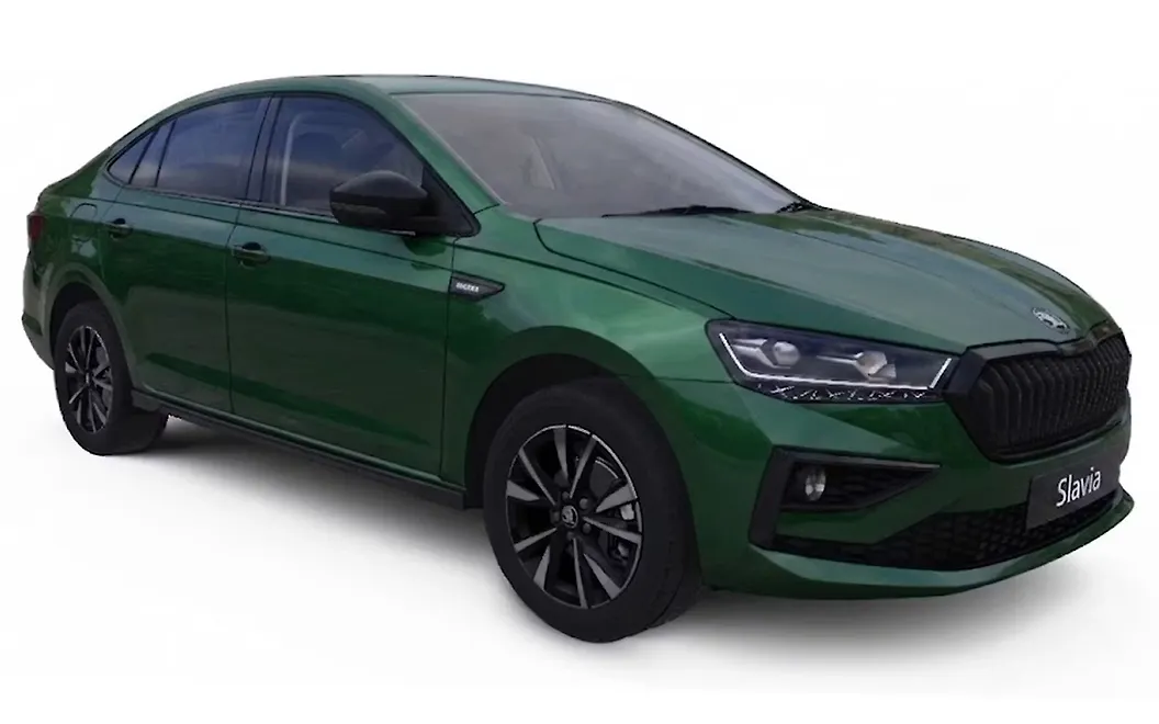 Skoda Slavia - Shimla Green