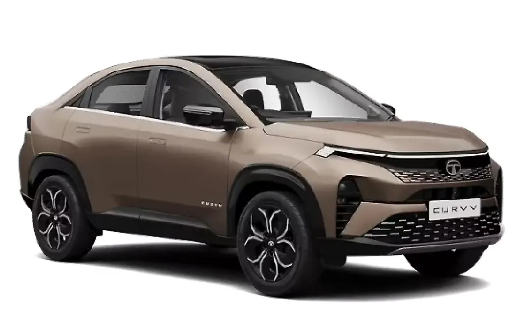 Tata Curvv - Gold Essence With Black Roof