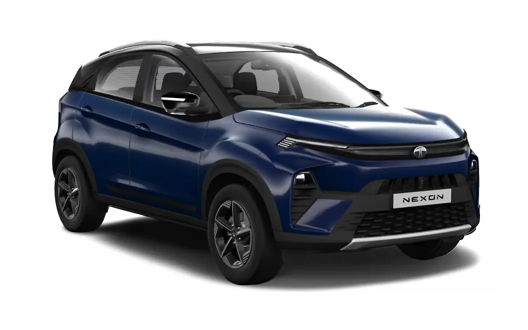 Tata Nexon - Royal Blue with Black roof