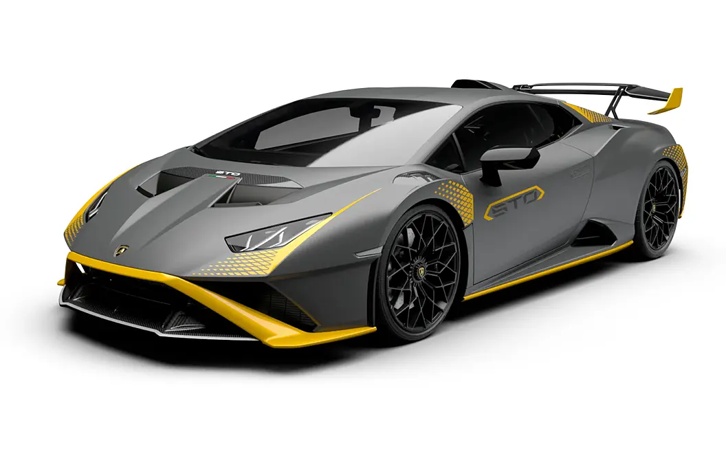 Lamborghini Huracan STO - Grigio Titans Matt Giallo Belenus Contrast 