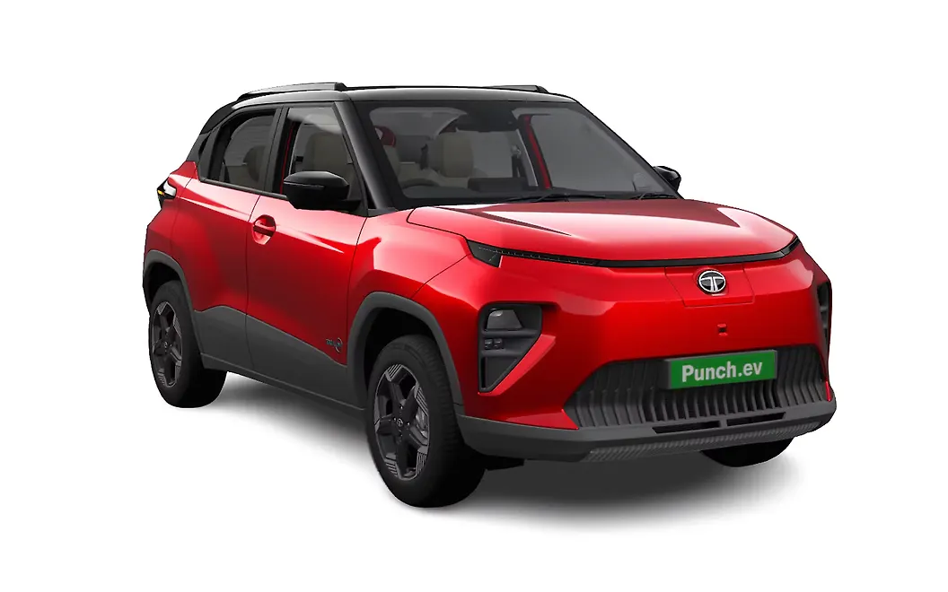 Tata Punch EV - Bengal Rouge With Dual Tone