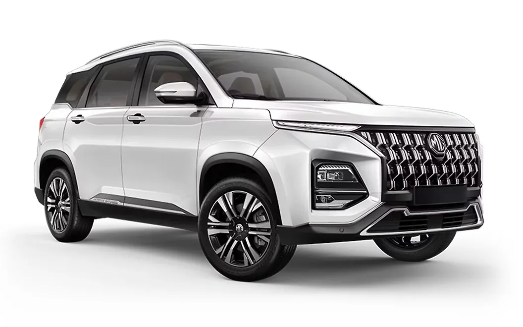 MG Hector Plus - Pearl White
