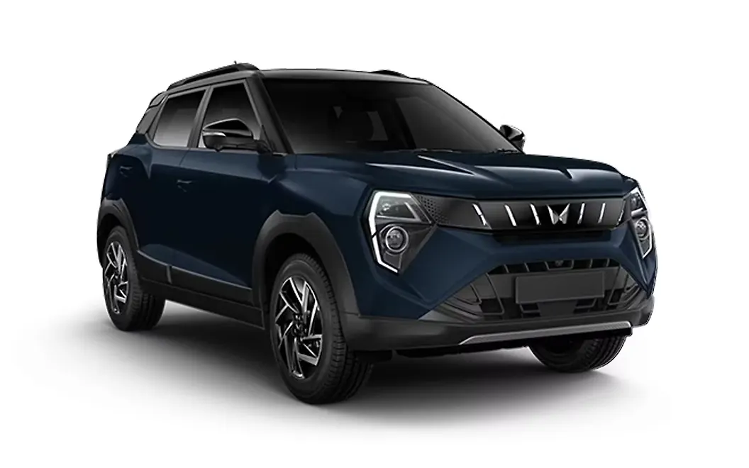 Mahindra XUV 3XO - Nebula Blue with Galvano Grey