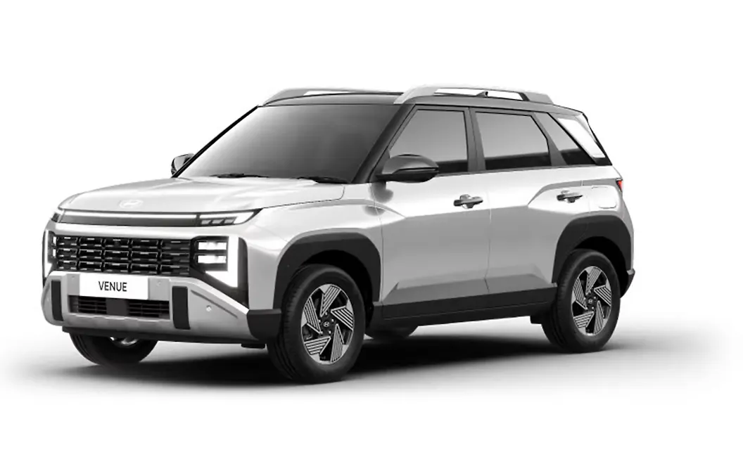 Hyundai Venue - Atlas White with Titanium Black Roof