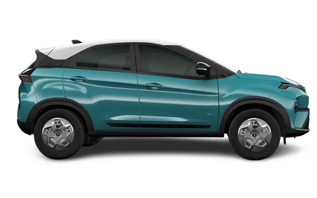 Tata Nexon EV - Ocean Blue With White Roof