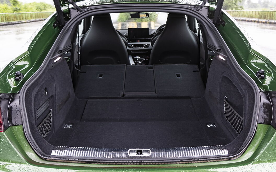 Audi RS5 Bootspace with Folded Seats