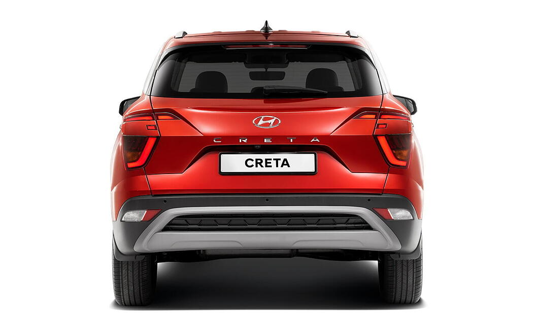 Hyundai Creta Facelift Rear View