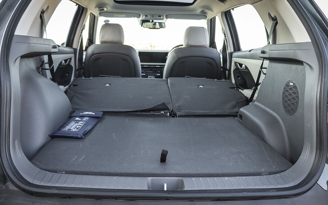 Hyundai Creta Bootspace with Folded Seats
