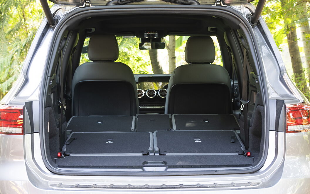 Mercedes-Benz EQB Bootspace with all Seats Folded