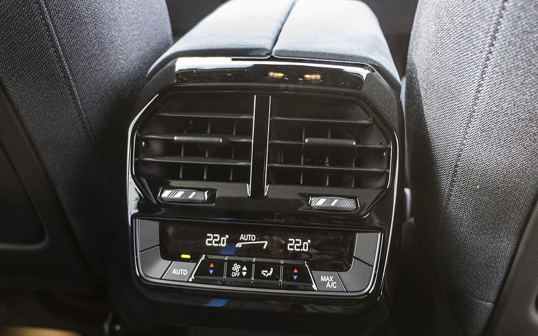 BMW iX Rear AC Controls