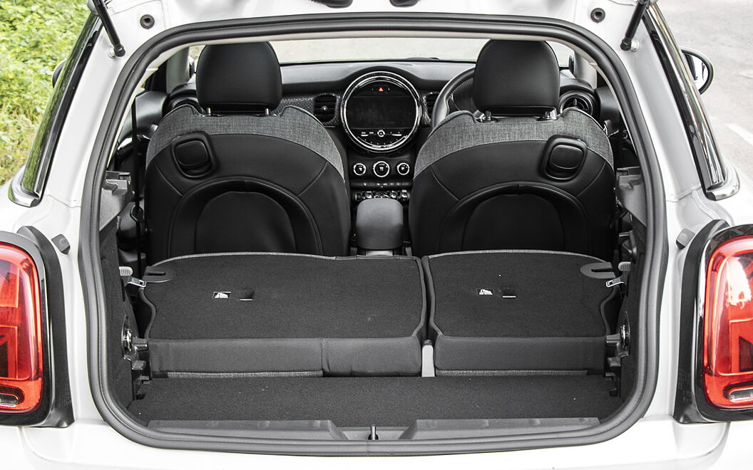 MINI Cooper SE Bootspace with Folded Seats