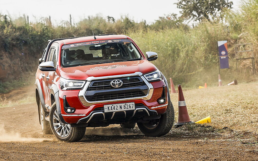 Toyota Hilux Front View