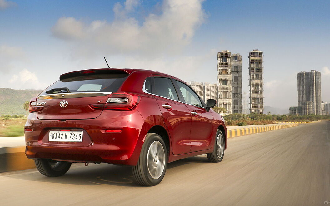 Toyota Glanza Right Rear View