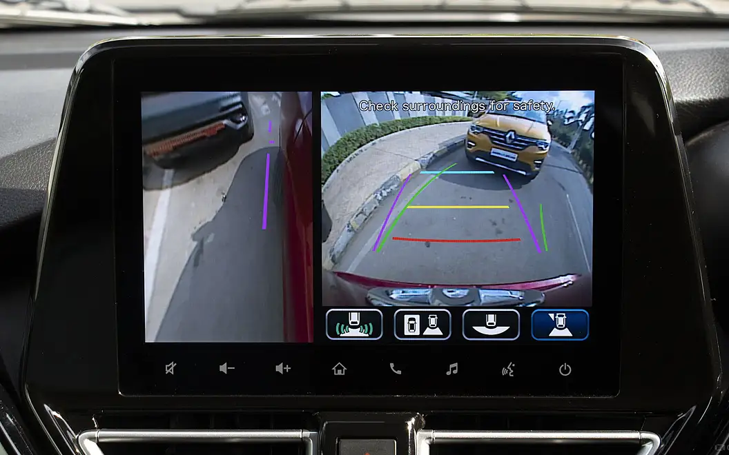 Toyota Glanza 360 View Camera Control