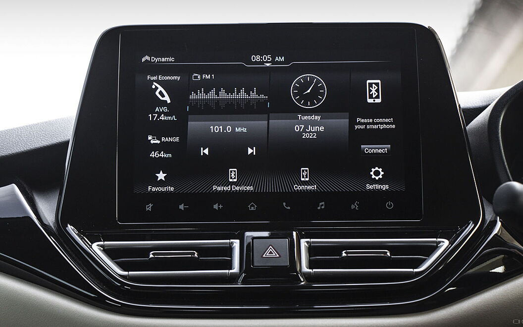 Toyota Glanza Infotainment Display