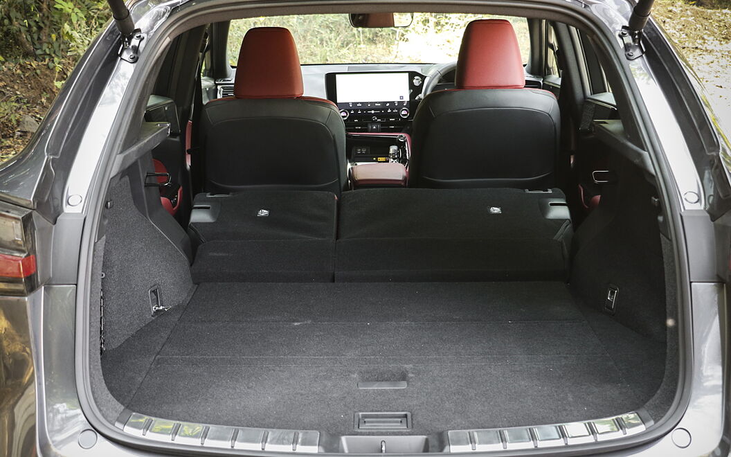 Lexus NX Bootspace with Folded Seats