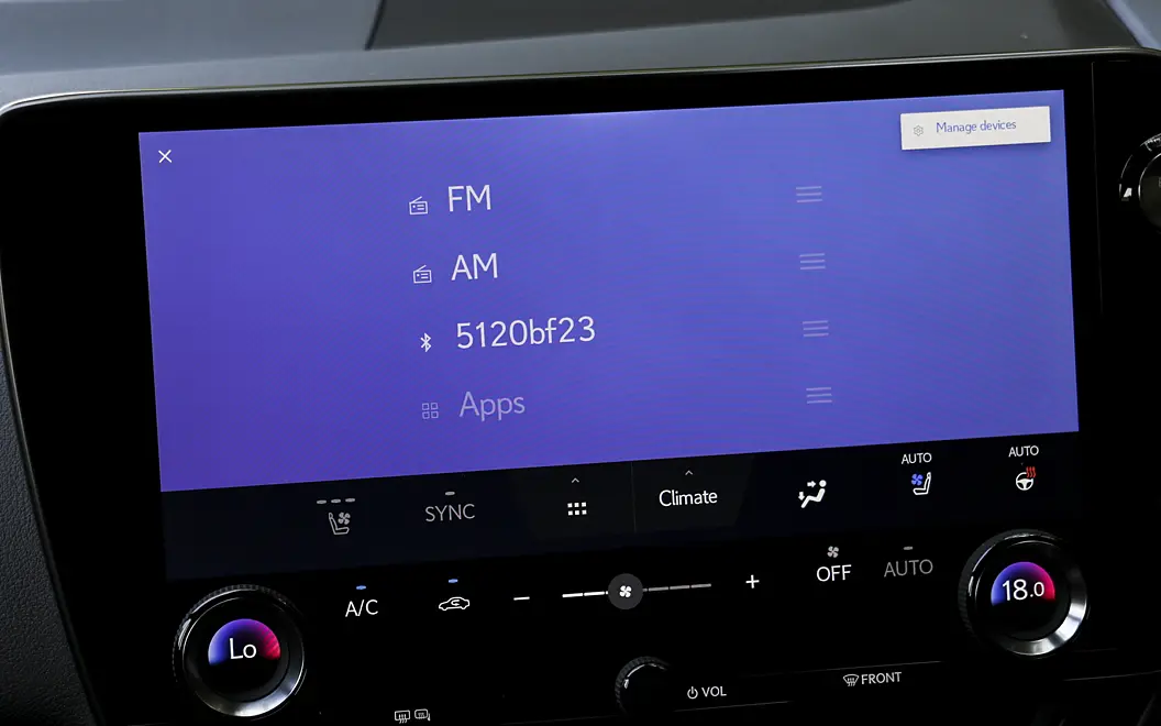 Infotainment Display