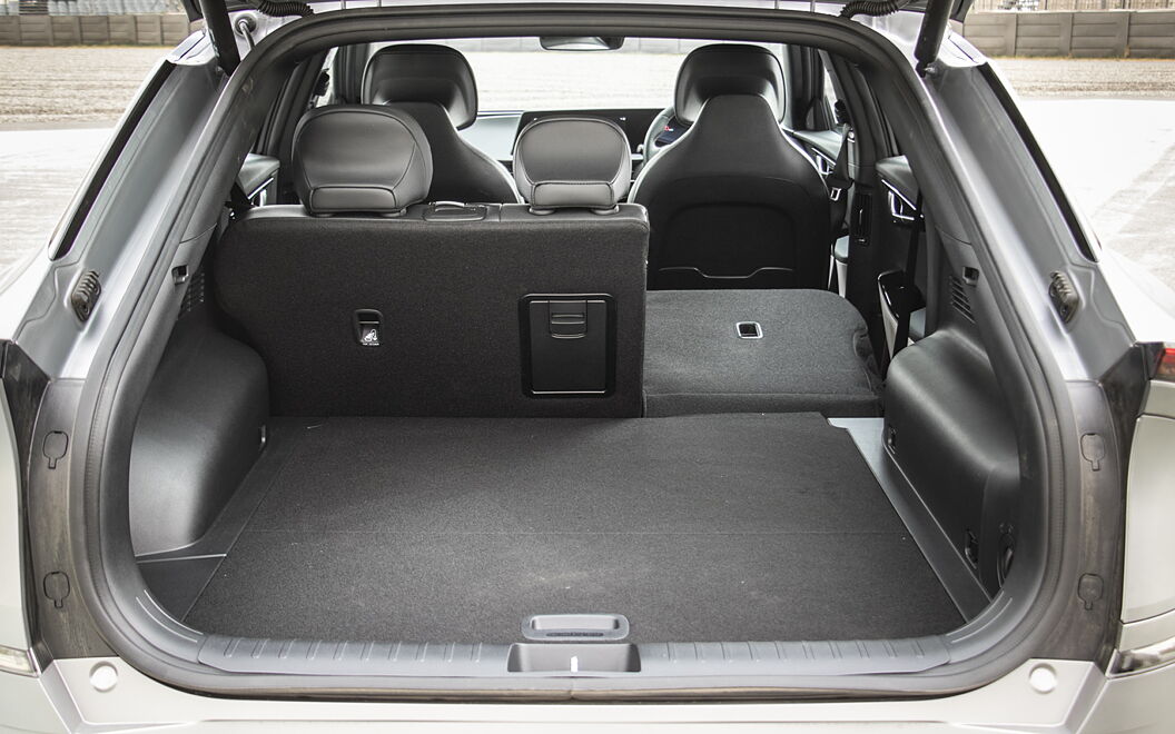 Kia EV6 Bootspace with Split Seat Folded