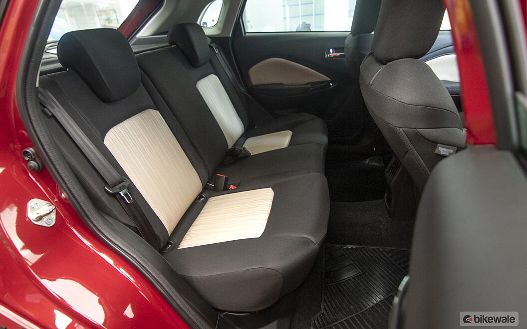 Toyota Glanza Rear Passenger Seats