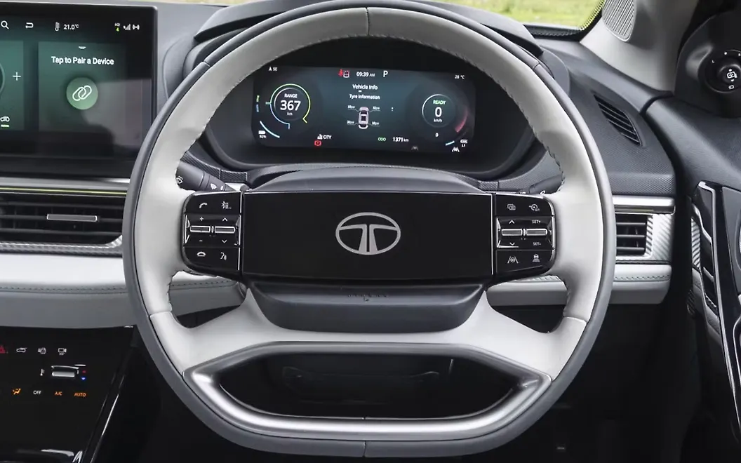 Tata Curvv EV Steering