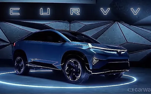 Tata Curvv EV Concept Indicators On OVRM Tata Curvv EV Concept Images
