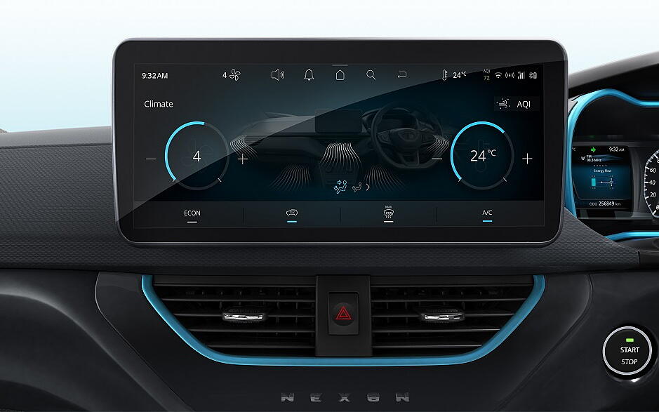 Tata Nexon EV Max AC Controls