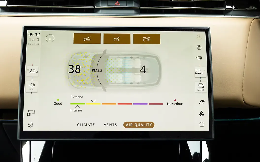 Land Rover Range Rover Sport - AC Controls | Land Rover Range Rover ...