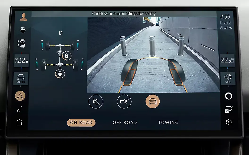 Range Rover Sport Infotainment Display
