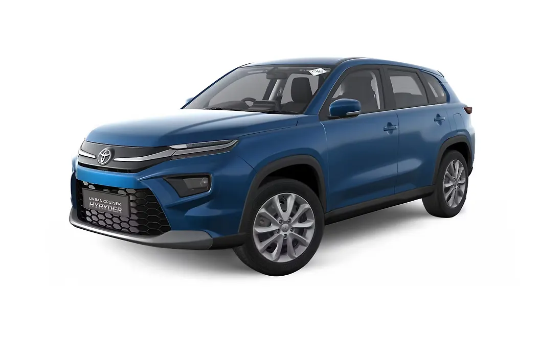 Toyota Urban Cruiser Hyryder Front Left View