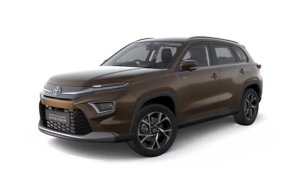 Toyota Urban Cruiser Hyryder Front Left View